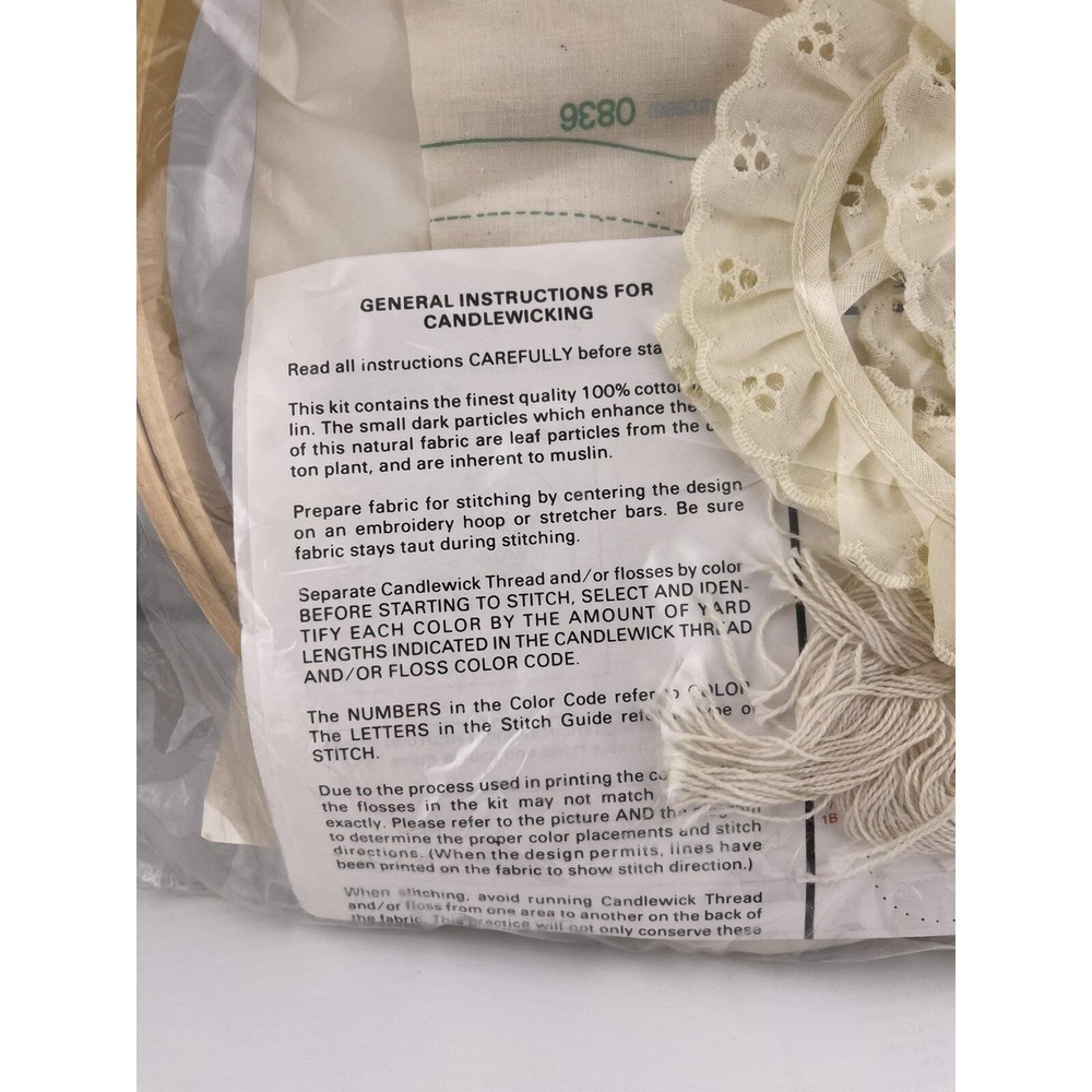 Creative Circle #0836 Ruffles and Roses Vintage Kit NOS - Picture 6 of 6